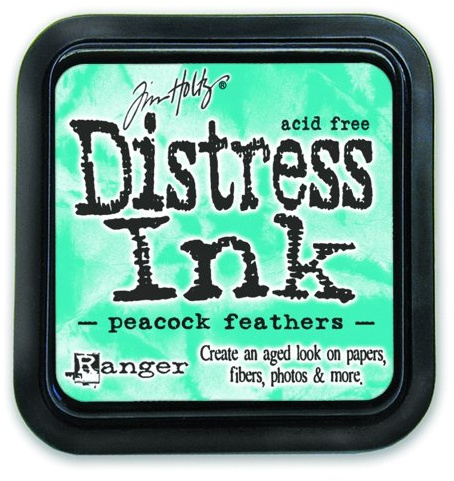 Ranger 15TIM34933 Tim Holtz Distress Ink Pad, Kunststoff, Peacock Feathers, 7.5 x 7.5 x 44 cm