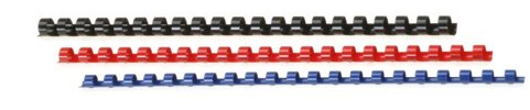 Genie 11099 spiralbindningsryggsats (DIN A4; lämplig för alla spiralbindningsutrustningar; 6 mm; 8 mm; 10 mm och 12 mm) 20-pack