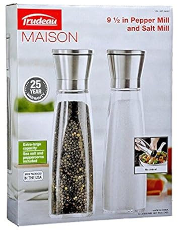 Trudeau Maison 24,1 cm Pfeffer und Salzmühle