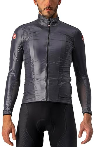 CASTELLI Herren Aria Shell Jacket, DUNKELGRAU, S EU