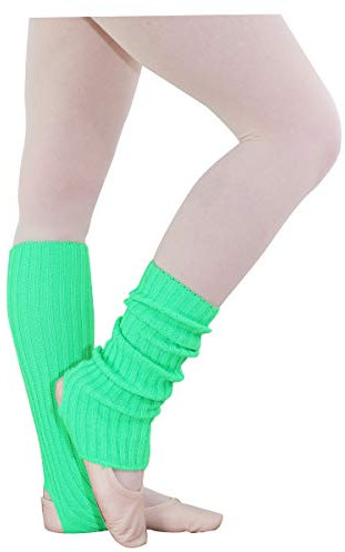 Intermezzo Leg-Warmers 2010 Precal Girls – Farbe: Mint Neon (032) – Länge: 40 cm