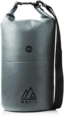 MNT10 Dry Bag Premium Packsack wasserdicht mit Tragegurt I Dry Bags Waterproof in 10l oder 20l I Wasserfeste Tasche für Reisen, Outdoor und Camping I Seesack robust und widerstandsfähig