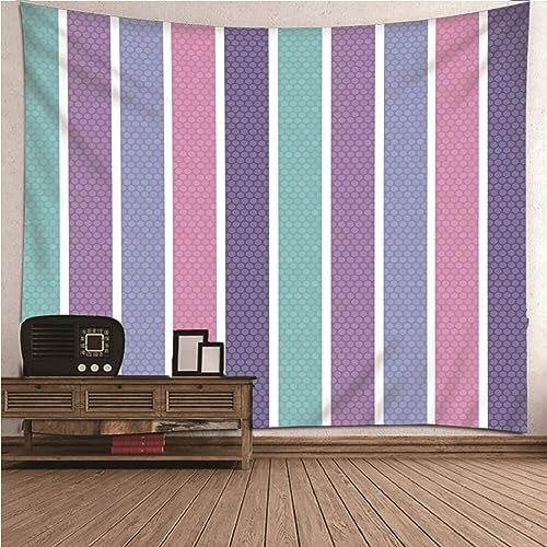 Aotiwe Tapisserie Herbst, Deko Wandbehang Totenkopf mit Weihnachtsmütze Rot Braun Tapestries aus Polyester Wanddeko Balkon 210x140cm