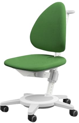 Moll Maximo Kinderschreibtischstuhl | mitwachsend & ergonomisch mit individuell Verstellbarer Sitzfläche und Rückenlehne | Drehstuhl ideal für Schulkinder | langlebig & hochwertig | Made in Germany