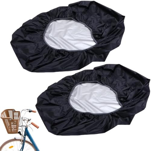Regenschutz Fahrradkorb,Abdeckung Fahrradkorb,wasserdichte Fahrradkorbs Abdeckung,Regenabdeckung für Korb Hinten,Fahrradkorbs Regenschutzs
