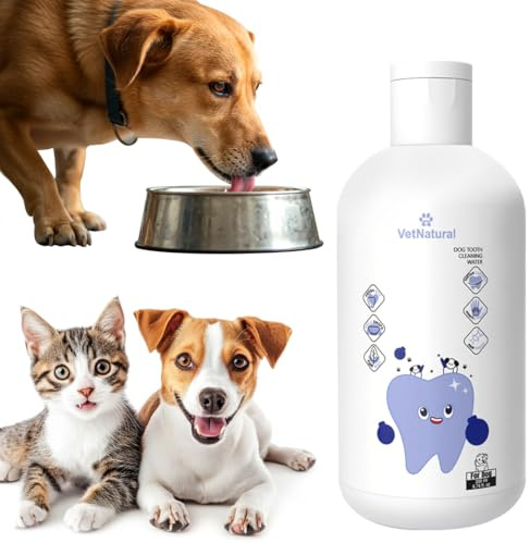 PawBright Dental Plus, Dog Dental Plus Water Natural, Odorless & Flavorless Formula to Fight Tartar Promote Healthy Gums, Easy Daily Use for All Pet 1pcs 8.45oz