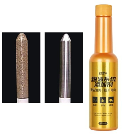 Limpiador Para De Emisiones,120ml Aditivo Para Aceite Limpieza De Carbono De Tubería - Limpiadores De Refuerzo Del Motor,Para Mantenimiento, Arranque En Frío, Restauración De Rendimiento, Pruebas De