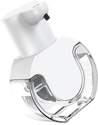 DIKACA Dispenser Automatico Sapone Schiuma Touchless da Parete Ricaricabile USB Dosatore Liquido Abs Resistente per Bagno e Cucina Design Moderno e Antivento
