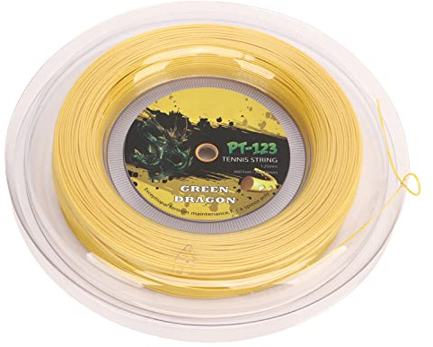 Yinhing Dubbla Ribbad Polyester Tennisracketsträng,25 Mm för Halkfri Fritidslek 200M Silvergrå