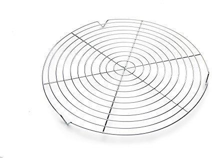 Fox Run Round Cooling Rack, Iron/Chrome, 13-Inch