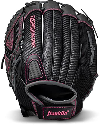 Franklin Sports Fastpitch Pro Series Softball-Handschuhe, rechte oder Linke Hand, Erwachsenen- und Jugendgrößen, 27,9 cm, 29,2 cm, 30,5 cm, 31,8 cm und 33 cm