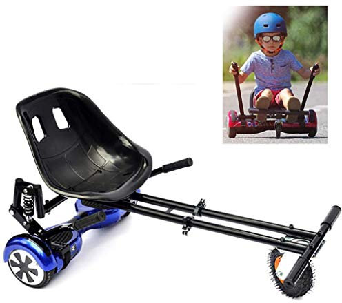 RONGJJ Hoverboard, Asiento para Carrito con Diseño De Barra Doble Y Amortiguadores Dobles Compatibles con Classic 6.5 Pulgadas