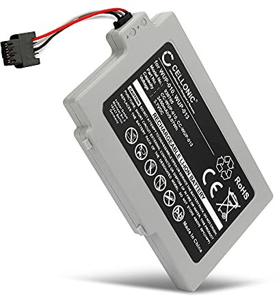 CELLONIC, Batteria per Console di gioco compatibile con Nintendo Wii U GamePad, WUP-010, WUP-013 (3.7V, 2450mAh)