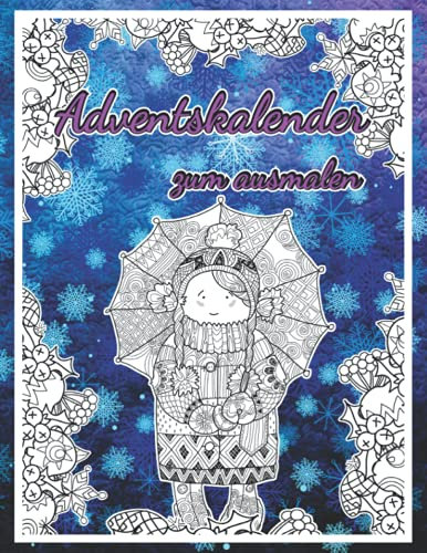 Mandala-Adventskalender: für Erwachsene