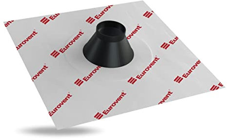 Eurovent® SEAL selbstklebende Rohrmanschette, Dachdurchführung, Kabeldurchführung (Für Ø40-55mm Rohren)