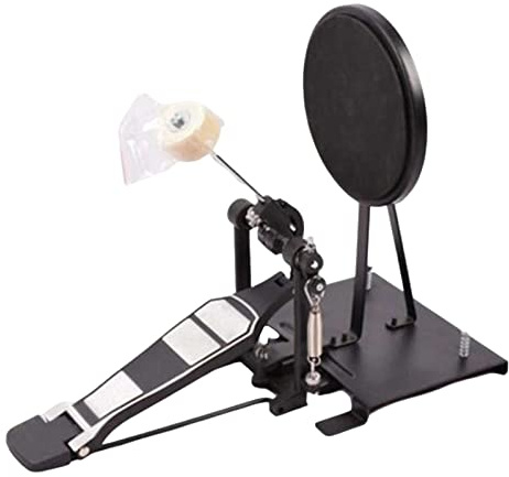 Hellery Drum Beater mit Bassdrum Pedal, Direkter Ersatz für Kick Drum Pad für Musikbegeisterte
