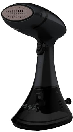 BLACK+DECKER Advanced Handheld Steamer HGS350, 45-Second Heat Up, 70% More Steam, Removes Wrinkles from Fabrics, Clothing and Upholstery