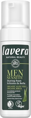 lavera Men sensitive Schiuma da barba 150 ml senza alcol