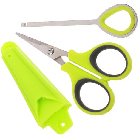 Toddmomy Tijeras De Pesca Tijeras Multifuncionales De Acero Inoxidable para Quitar Anzuelos Herramientas Esenciales De Pesca Lagos