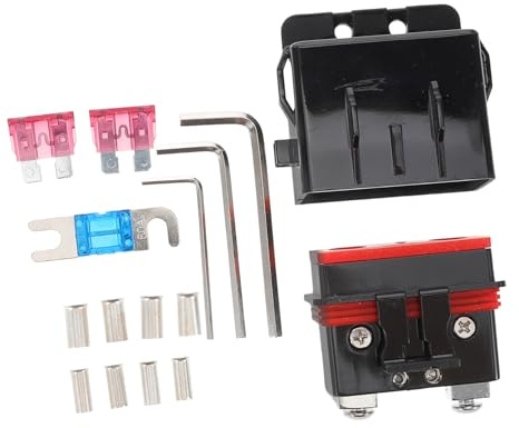 Ciieeo Bloc De Fusibles Ampli Audio Automobile Porte-fusible Amplificateur Bloc De Fusibles Audio Pour Voiture De Amplificateur Automobile