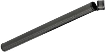 GEWA Bogenetui für 2 Violinbögen - Hartschale - YKK Reißverschluss - Innen gepolstert - Titanium - passend zu Violinkoffer Rucksack/Space Bag