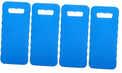 Milisten Set 4 Cuscini Protettivi per Ginocchia da Giardinaggio Eva Antiscivolo 40x18x2cm, Tappetini per Inginocchiarsi Leggeri e Morbidi per Yoga, Campeggio e Lavori Colore Casuale