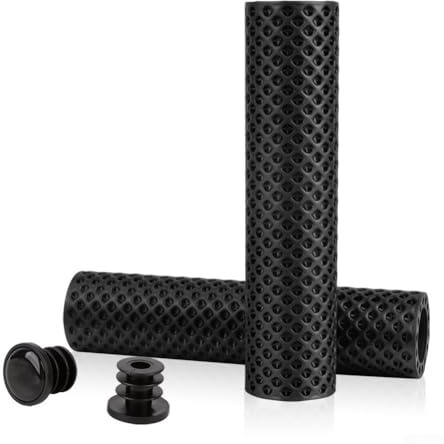 Honseadek Ergonomische Fahrradlenkergriffe, 3D-Druck, atmungsaktiv, für Mountainbikes und Straßen, rutschfest, kompatibel mit 19–22 mm für Lenker