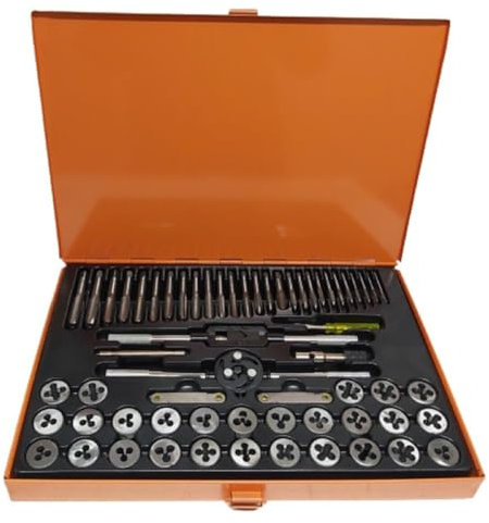 GrecoShop Filiere/Filiera e Maschi in Valigetta 60 pz