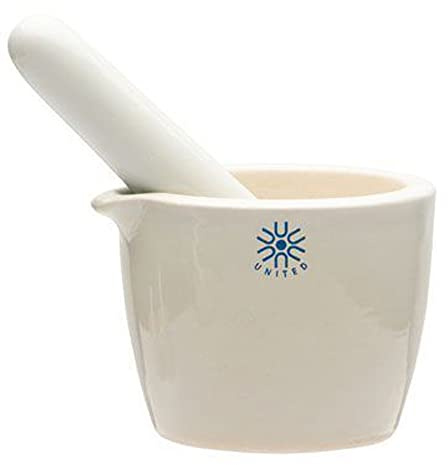 United Scientific Supplies JMD150 Mortier et pilon Forme profonde 150 ml