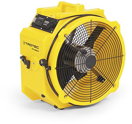 TROTEC TTV 4500 S Axialventilator, Ventilator, Axialgebläse mit 5.000 m³/h, Kompakter Hochleistungsventilator