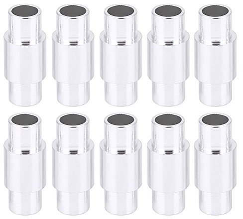 Dilwe 10 St¨¹cke Radlager Distanzscheiben, Spacer inliner Aluminium Inline Speed Spacer f¨¹r Standard Skate 8mm 6mm Achsen