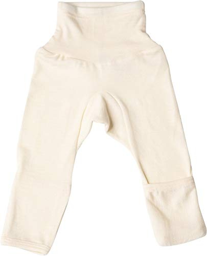 Cosilana Baby Hose lang- mit Kratzschutz am Bein 50/56 Natur 01