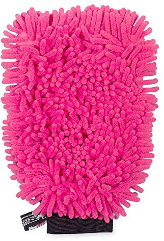 Muc-Off 2-in-1 Guanto da Lavaggio in Microfibra - Guanto per la Pulizia della Bici di Alta Qualità con Design a Nido d'Ape Inverso per Rimuovere lo Sporco Ostinato - Lavabile in Lavatrice