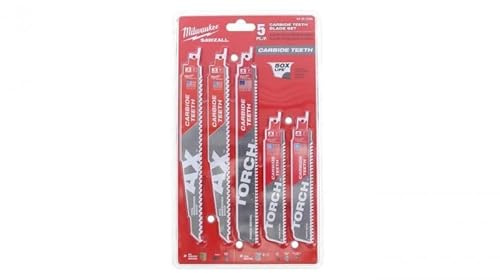 Milwaukee 4922206 - Hoja de sierra sable (5 unidades)