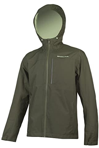Endura Hummvee Waterproof Hooded Jacket M BOTTLE GREEN