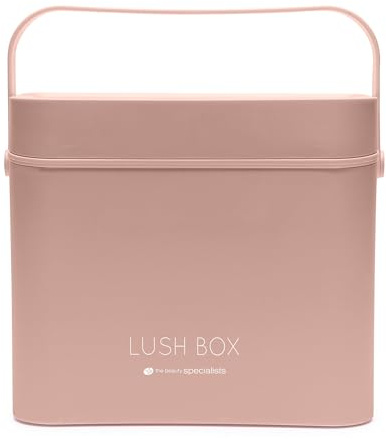 Rio Beauty Case Large Blush Pink Vanity Case | LED Mirror