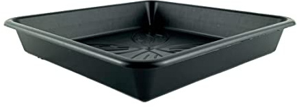 IVORYS-GARDEN 20 x Untersetzer 25,1 x 25,1 cm mit Blumenmuster Quadratisch Pflanzen Garten Muster