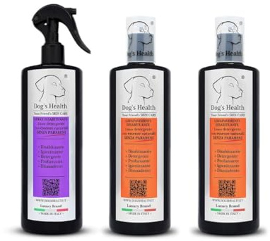 Dog's Health Kit limpiador antiacostumbrante de 500 ml – Spray desacostumbrante para perros y gatos y detergente para suelos animales, repelente de animales, eliminar olores perro y gato, educativo,