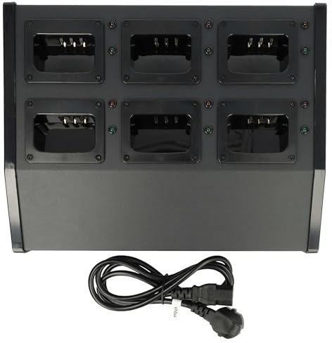 vhbw Chargeur 6 Compartiments Compatible avec Kenwood TK-3200P