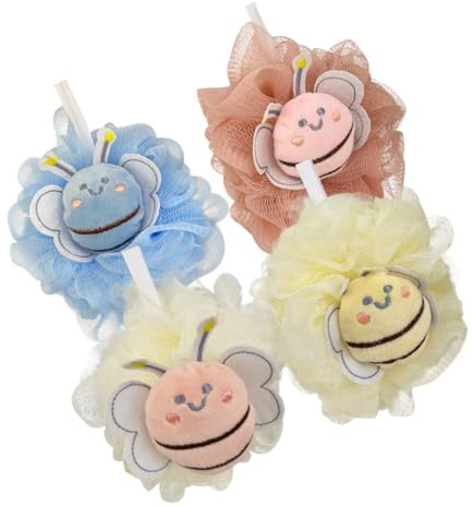 HOLIDYOYO Badeset Soft Animal Bath Für Jungen Und Mädchen Körperpeeling Und