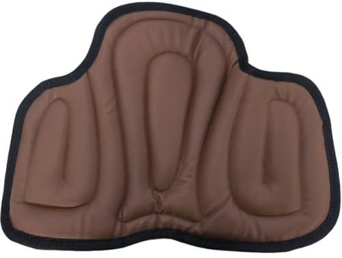Luxylei Sottosella per Equitazione Imbottitura in Pelle Artificiale Pu Sella Morbida Imbottitura per Sedile Equestre Cuscino per Sedile Equitazione Ammortizzante Occidentale