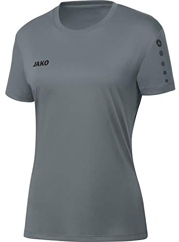 JAKO Damen Trikot Team Damen (Kurzarm), Steingrau, 44