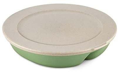 CONNECT SEPAREE 1,5 Menüteller mit Deckel 1,5l nature leaf green