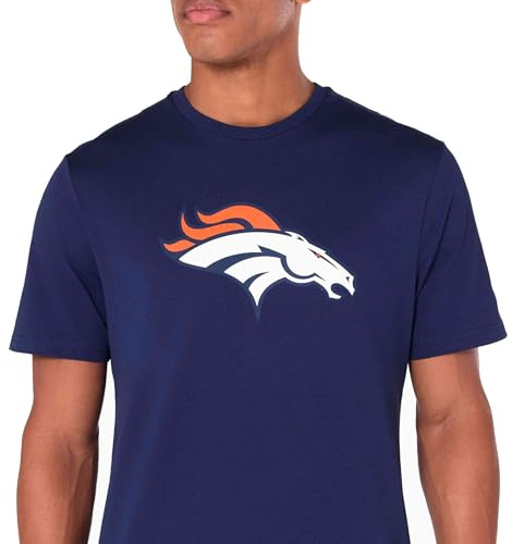 New Era NFL T-shirt amerikansk fotboll logotyp tröja för fans sport