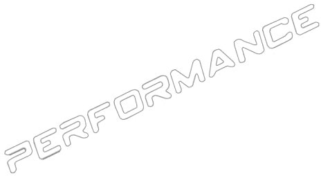 Performance Auto Aufkleber - Reflektierende und coole Schild-Aufkleber | Auto-Dekoration, Frontscheiben-Aufkleber für SUV, LKW, Motorrad, Fahrzeugzubehör