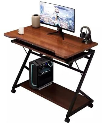 XXAD553TY Mobile Workstation Beweglicher Computertisch am Bett, einfacher Stil, Schreibtisch, kleine Einheit, Sofa-Seiten-Notebook-Schreibtisch Mobiler Schreibtisch
