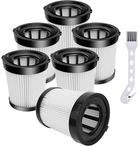 6 Stück filter für Lubluelu 202 für Fabuletta FSV001 FSV101 Staubsauger | Ersatzfilter für Oraimo OSV-102, für Besswin W26, für VacLife VL732 HEPA-Filter