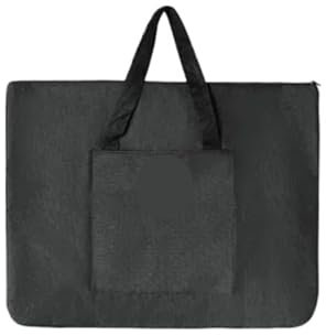 ZIHDKE Kunstmappe Tragetasche Kunst-Portfolio-Tasche, wasserdichte Kunst-Portfolio-Tasche, Zeichenbrett-Tasche, Kunstwerk-Portfolio-Rucksack, Malerei-Skizzenblock-Tasche(L)