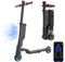 X6 Patinete Eléctrico Adultos-350W/Escalada de 20°,Scooter Electrico Plegable con Batería Extraíble,28KM Autonomía,MAX 25KM/H,Frenado Dual,Display Multifunción,IP54 y 3 Modos De Elocidad-Ruedas 5.5