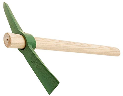 ifundom Piccone Per Giardinaggio in Acciaio e Legno Attrezzo Da Per Scavare Trincee e Diserbare Cortili e Prati Utensili Da Giardinaggio Resistenti e Pratici Per Amanti Del